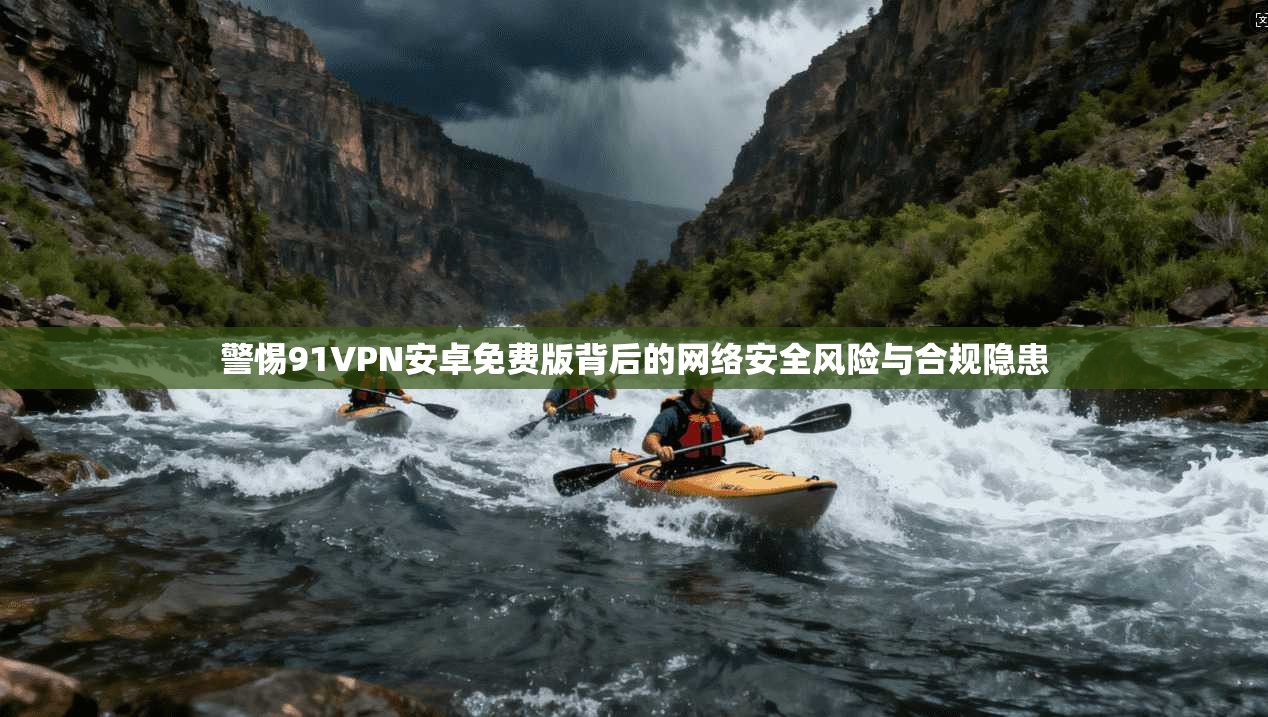 警惕91VPN安卓免费版背后的网络安全风险与合规隐患