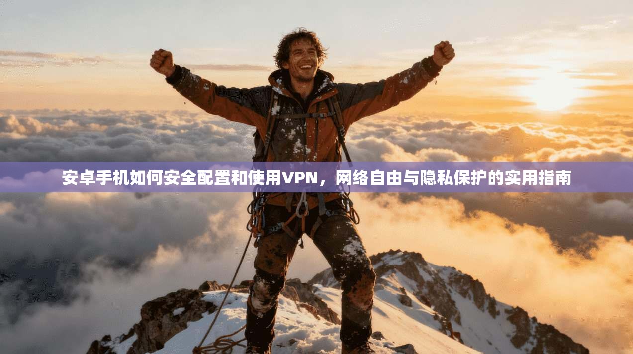 安卓手机如何安全配置和使用VPN，网络自由与隐私保护的实用指南