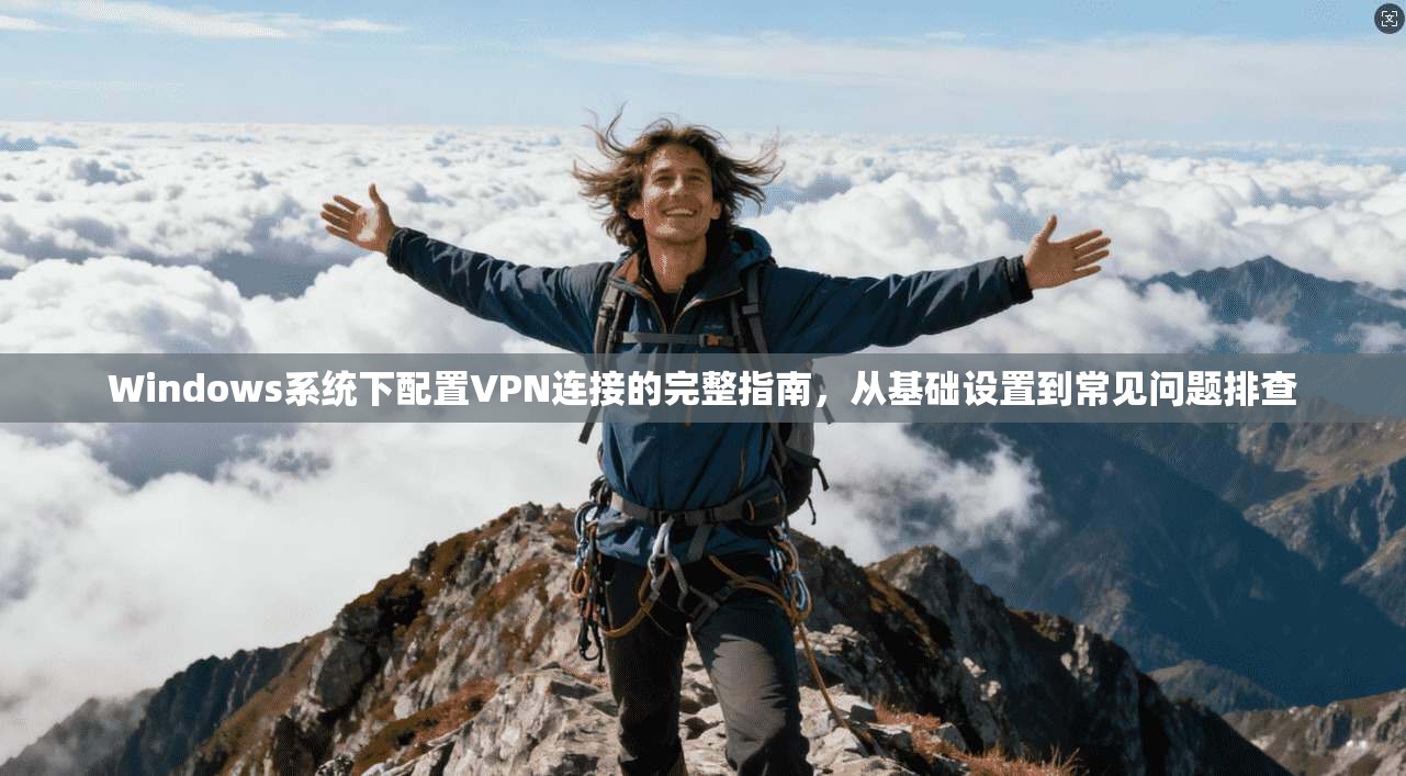 Windows系统下配置VPN连接的完整指南，从基础设置到常见问题排查