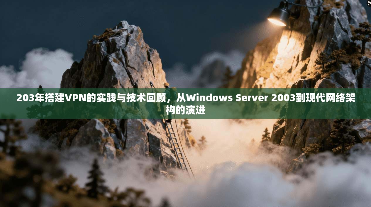 203年搭建VPN的实践与技术回顾，从Windows Server 2003到现代网络架构的演进