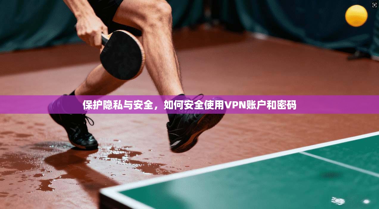 保护隐私与安全，如何安全使用VPN账户和密码