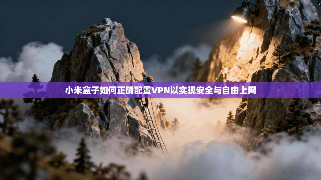 小米盒子如何正确配置VPN以实现安全与自由上网