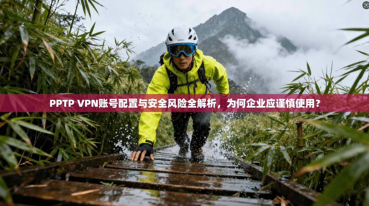 PPTP VPN账号配置与安全风险全解析，为何企业应谨慎使用？