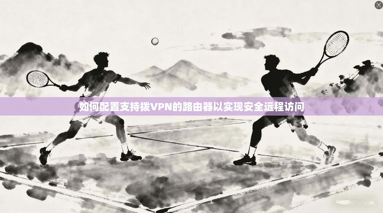 如何配置支持拨VPN的路由器以实现安全远程访问