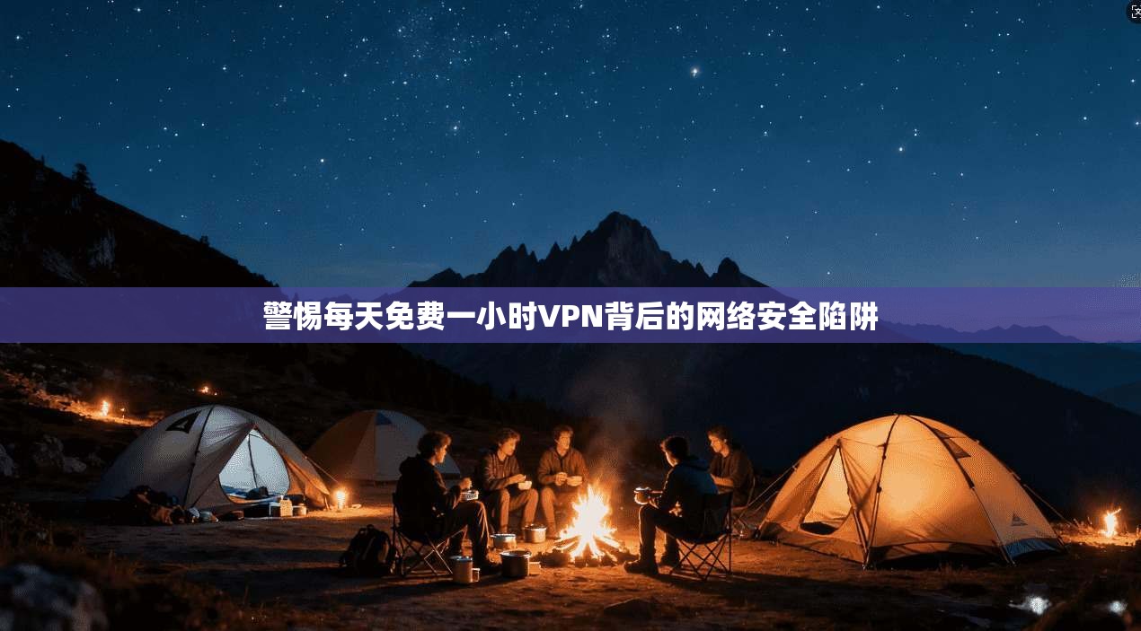 警惕每天免费一小时VPN背后的网络安全陷阱