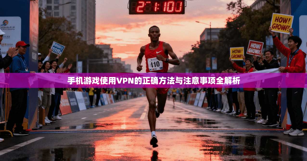 手机游戏使用VPN的正确方法与注意事项全解析