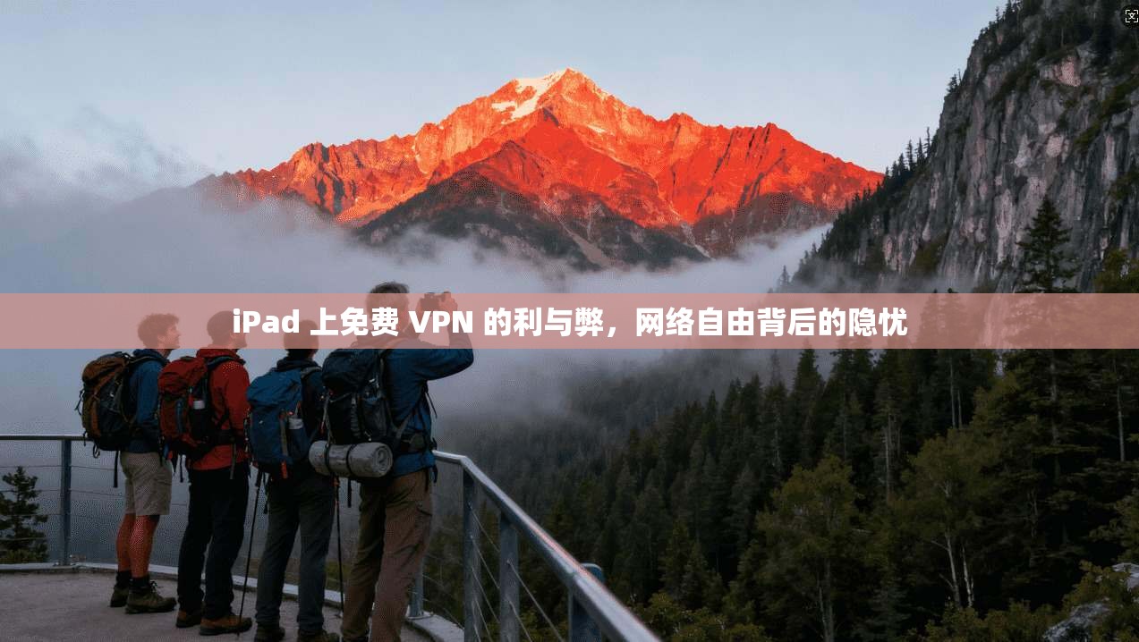 iPad 上免费 VPN 的利与弊，网络自由背后的隐忧