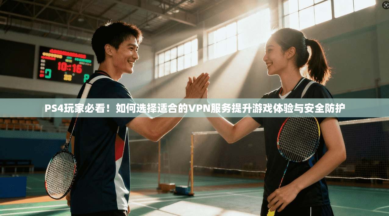 PS4玩家必看！如何选择适合的VPN服务提升游戏体验与安全防护