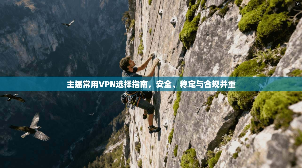 主播常用VPN选择指南，安全、稳定与合规并重