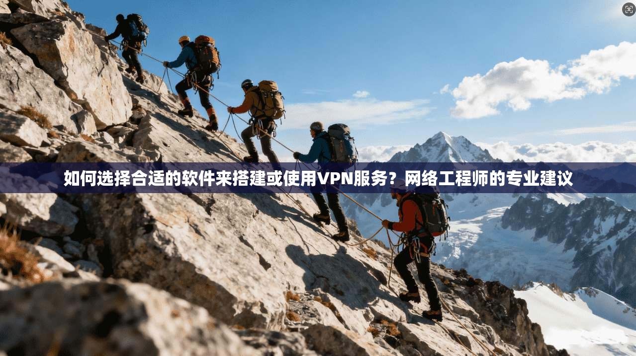 如何选择合适的软件来搭建或使用VPN服务？网络工程师的专业建议