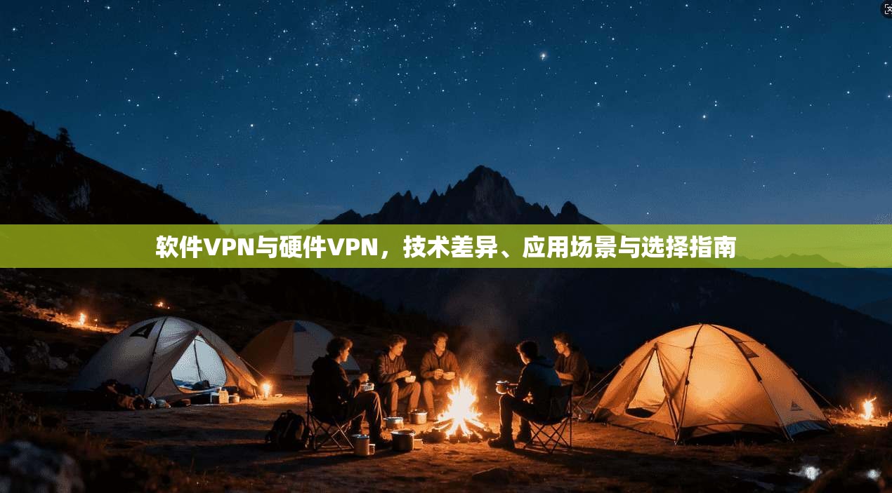 软件VPN与硬件VPN，技术差异、应用场景与选择指南