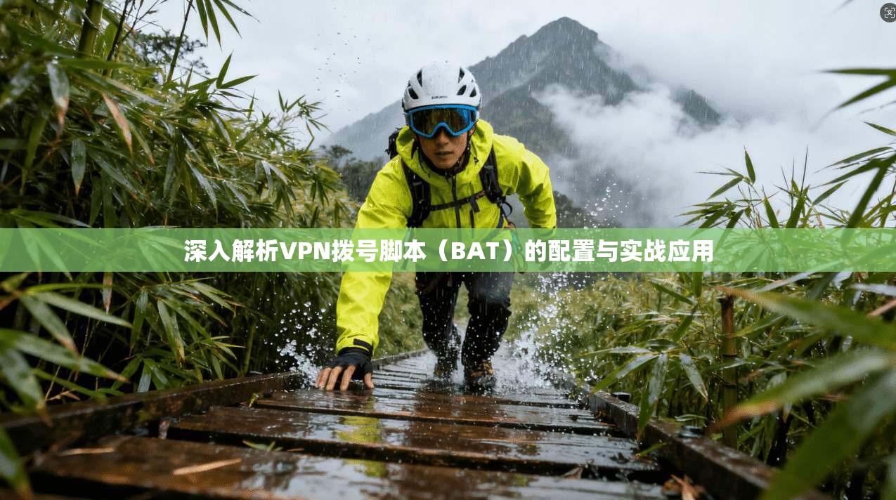 深入解析VPN拨号脚本（BAT）的配置与实战应用