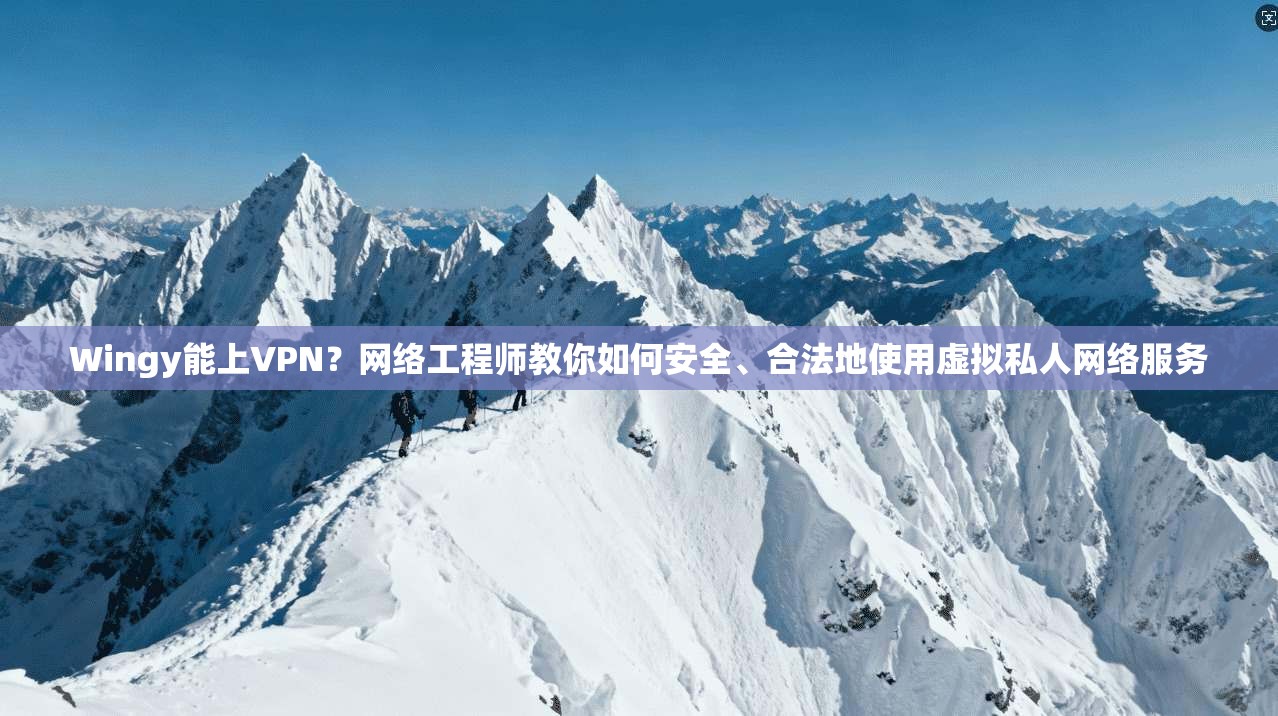 Wingy能上VPN？网络工程师教你如何安全、合法地使用虚拟私人网络服务