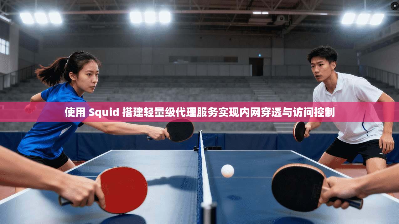 使用 Squid 搭建轻量级代理服务实现内网穿透与访问控制