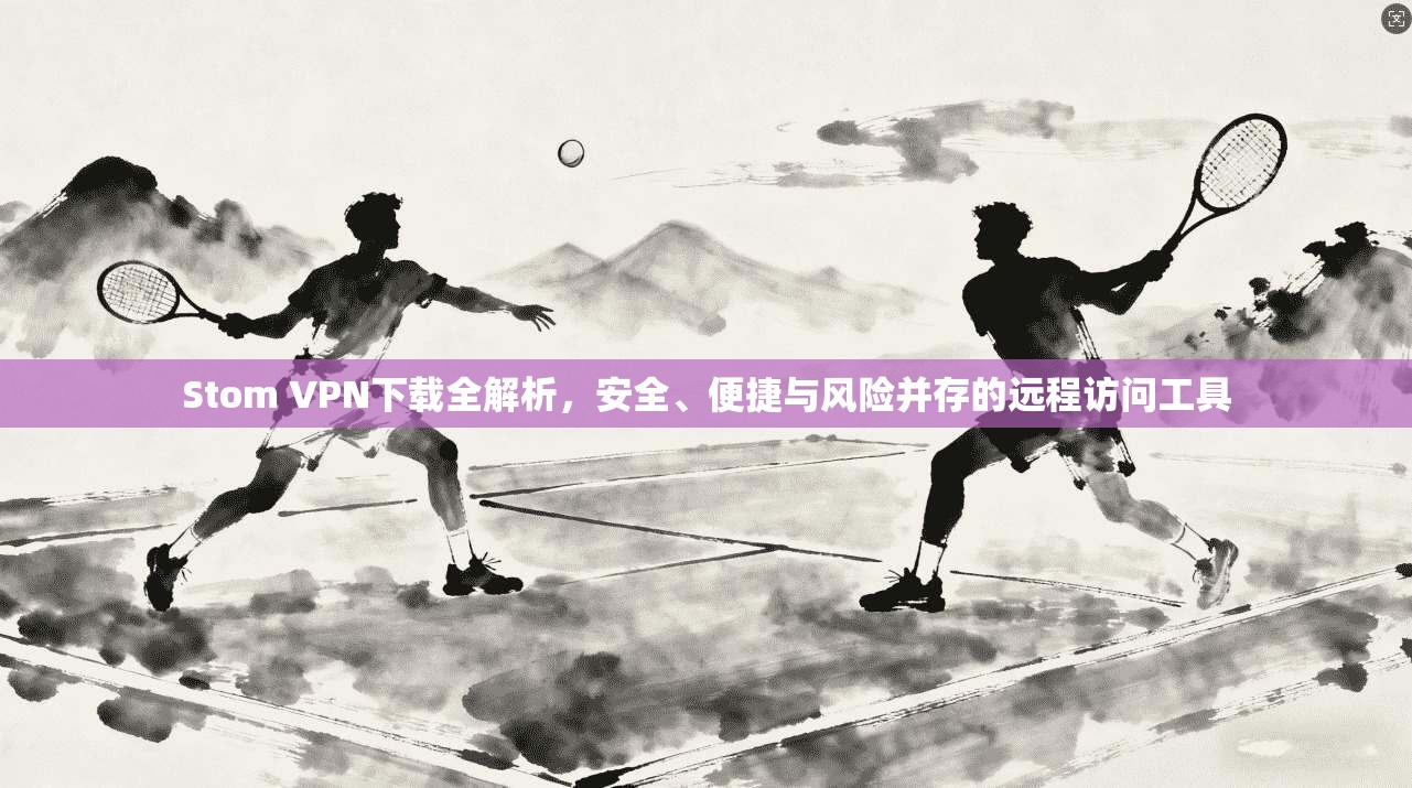 Stom VPN下载全解析，安全、便捷与风险并存的远程访问工具