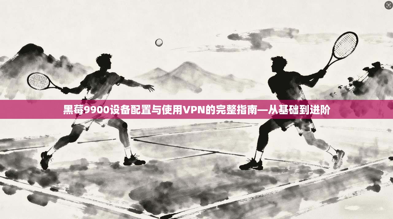 黑莓9900设备配置与使用VPN的完整指南—从基础到进阶