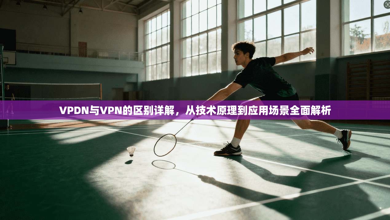 VPDN与VPN的区别详解，从技术原理到应用场景全面解析
