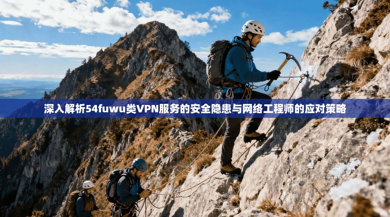 深入解析54fuwu类VPN服务的安全隐患与网络工程师的应对策略