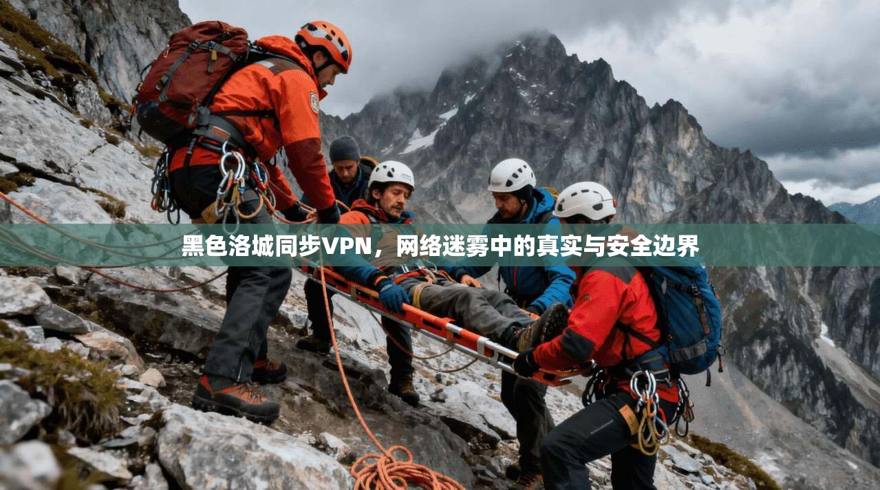 黑色洛城同步VPN，网络迷雾中的真实与安全边界