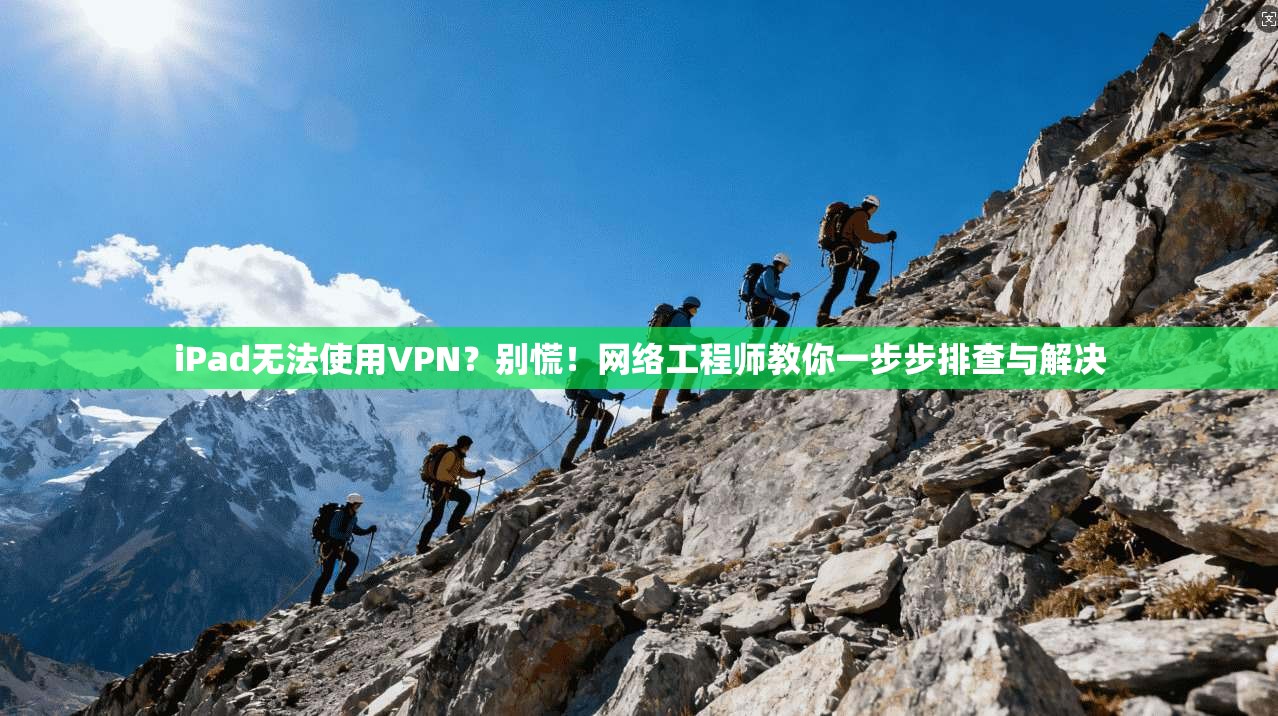 iPad无法使用VPN？别慌！网络工程师教你一步步排查与解决