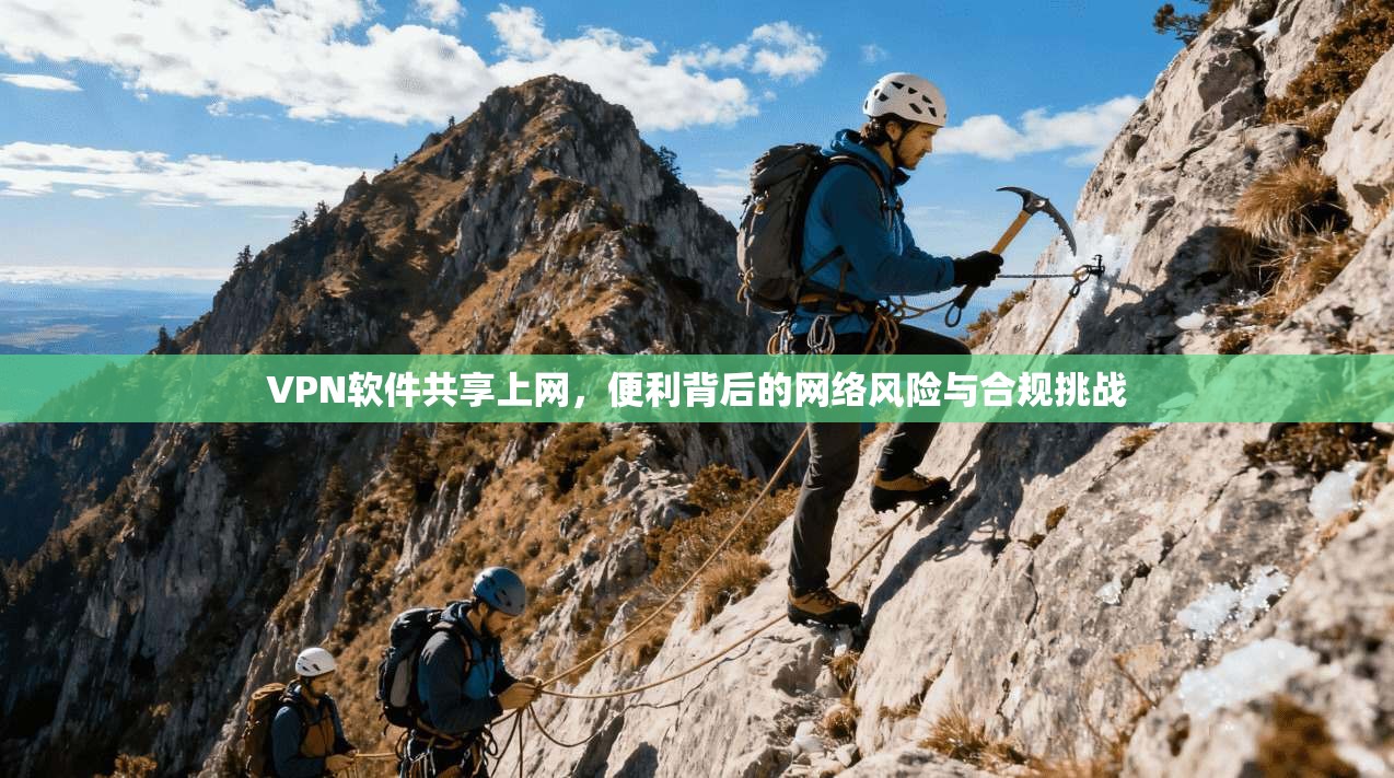 VPN软件共享上网，便利背后的网络风险与合规挑战