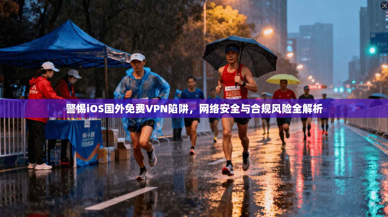 警惕iOS国外免费VPN陷阱，网络安全与合规风险全解析