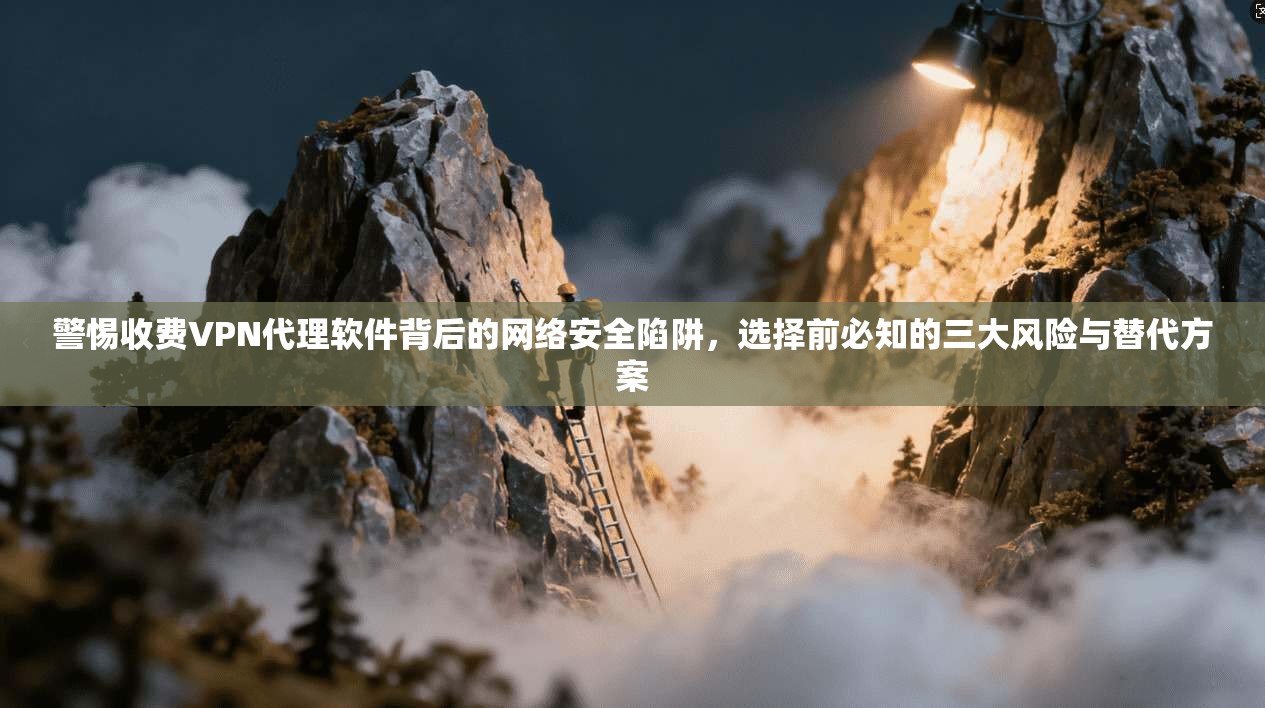 警惕收费VPN代理软件背后的网络安全陷阱，选择前必知的三大风险与替代方案