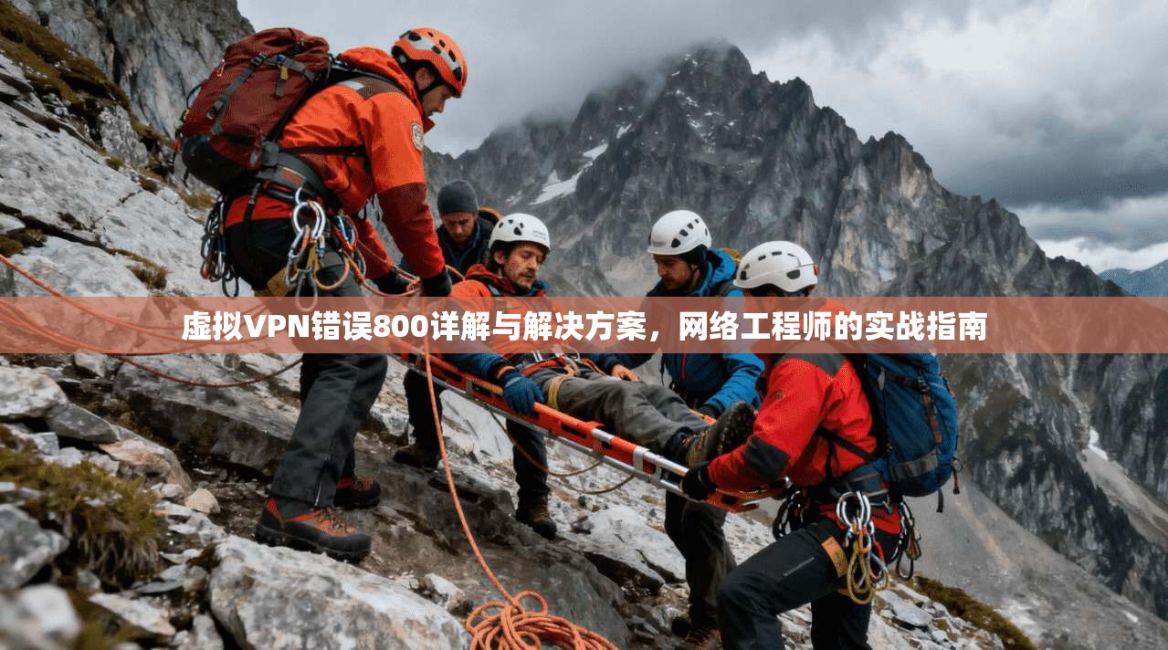 虚拟VPN错误800详解与解决方案，网络工程师的实战指南