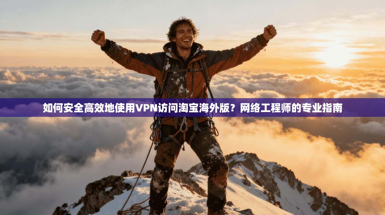 如何安全高效地使用VPN访问淘宝海外版？网络工程师的专业指南