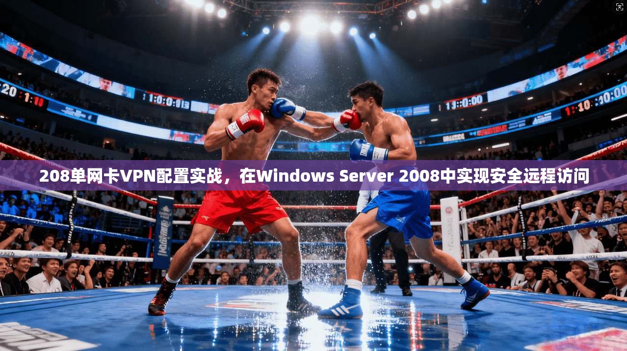 208单网卡VPN配置实战，在Windows Server 2008中实现安全远程访问