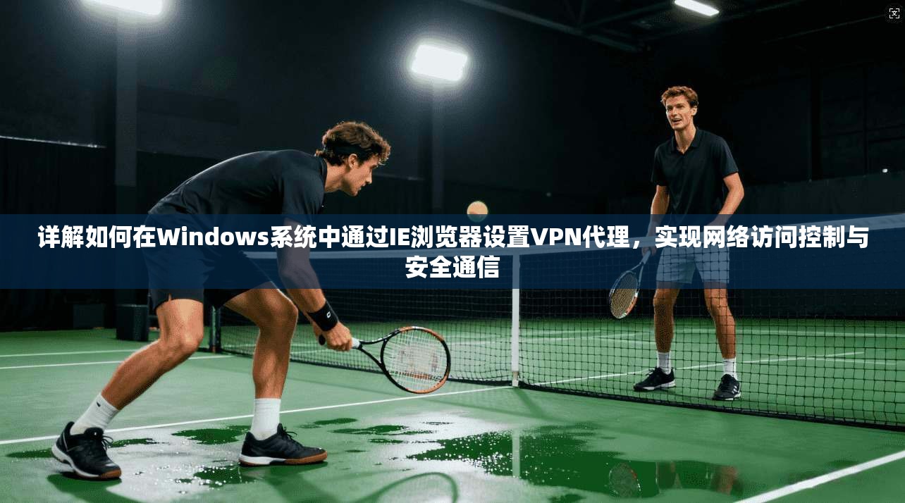 详解如何在Windows系统中通过IE浏览器设置VPN代理，实现网络访问控制与安全通信