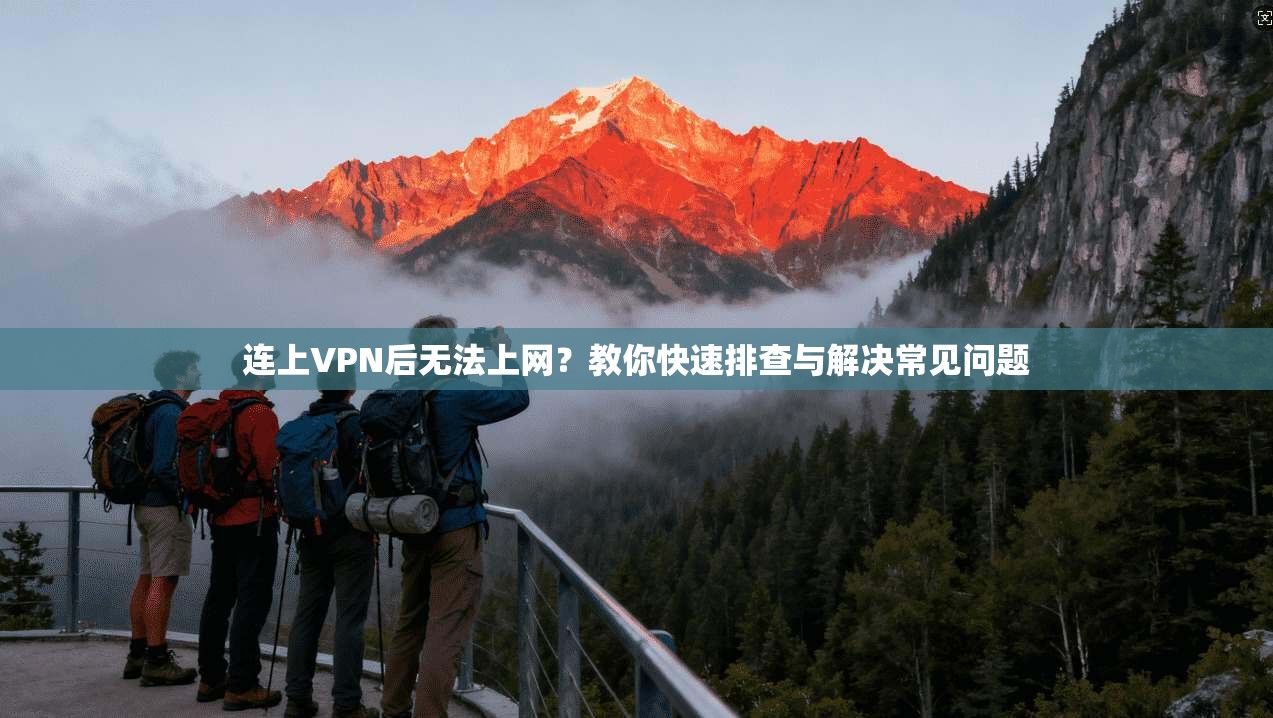 连上VPN后无法上网?教你快速排查与解决常见问题