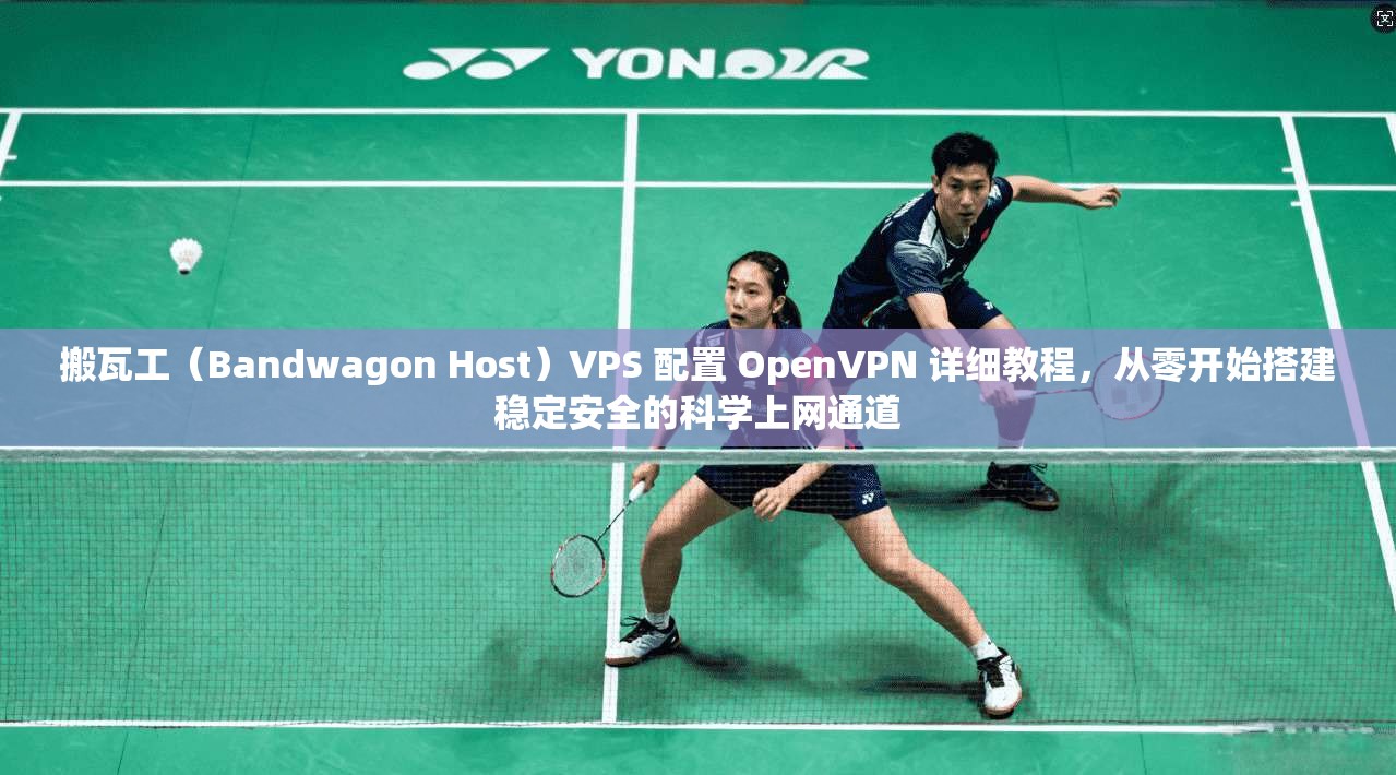 搬瓦工（Bandwagon Host）VPS 配置 OpenVPN 详细教程，从零开始搭建稳定安全的科学上网通道