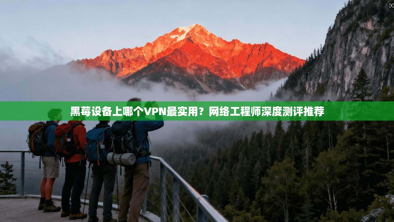 黑莓设备上哪个VPN最实用？网络工程师深度测评推荐