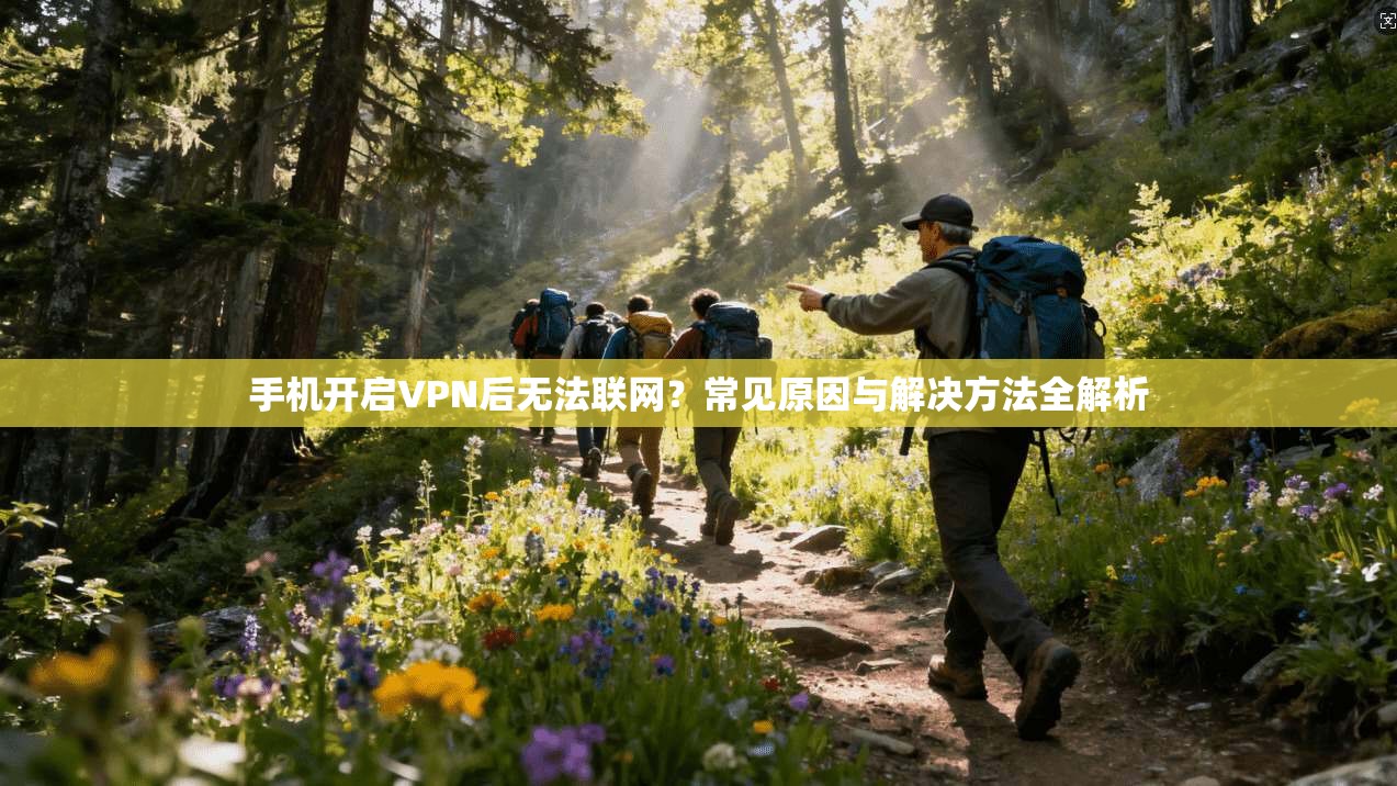 手机开启VPN后无法联网？常见原因与解决方法全解析