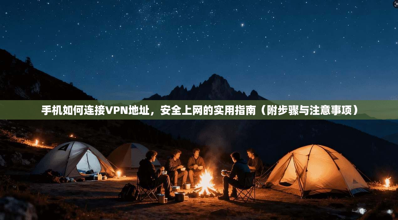 手机如何连接VPN地址，安全上网的实用指南（附步骤与注意事项）