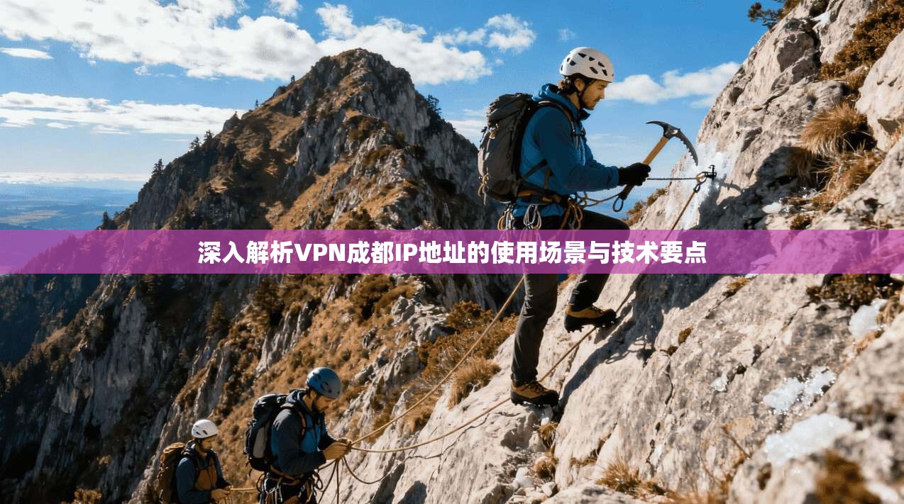 深入解析VPN成都IP地址的使用场景与技术要点
