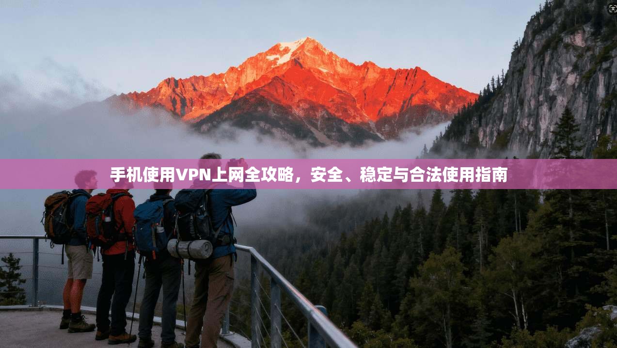 手机使用VPN上网全攻略，安全、稳定与合法使用指南