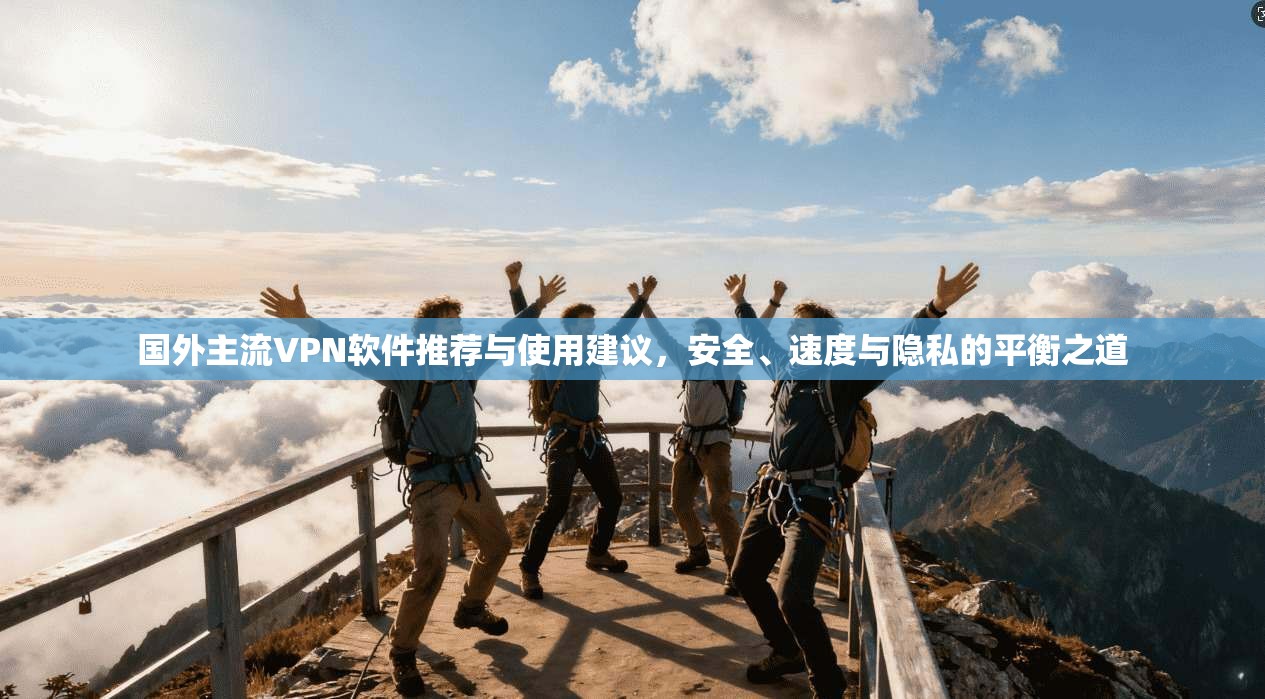 国外主流VPN软件推荐与使用建议，安全、速度与隐私的平衡之道