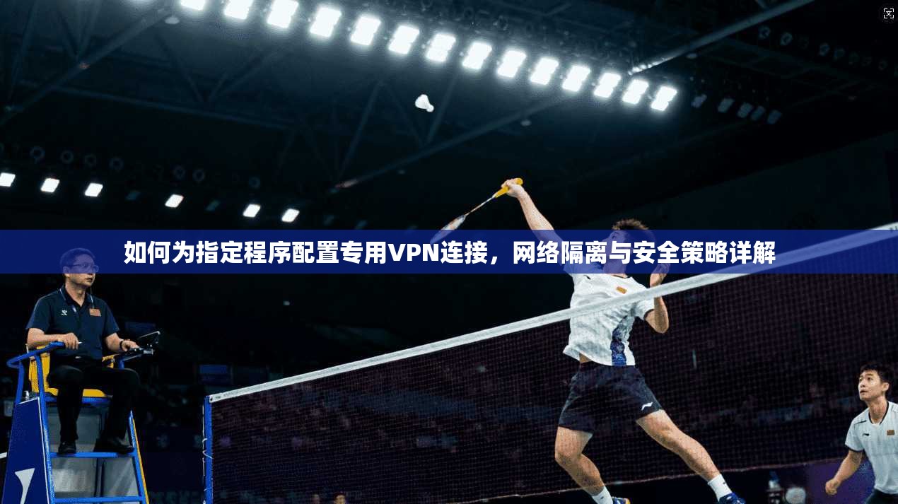 如何为指定程序配置专用VPN连接，网络隔离与安全策略详解