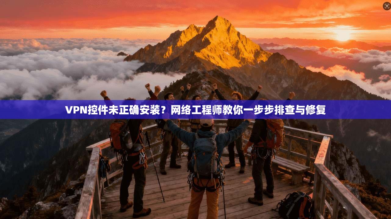 VPN控件未正确安装？网络工程师教你一步步排查与修复