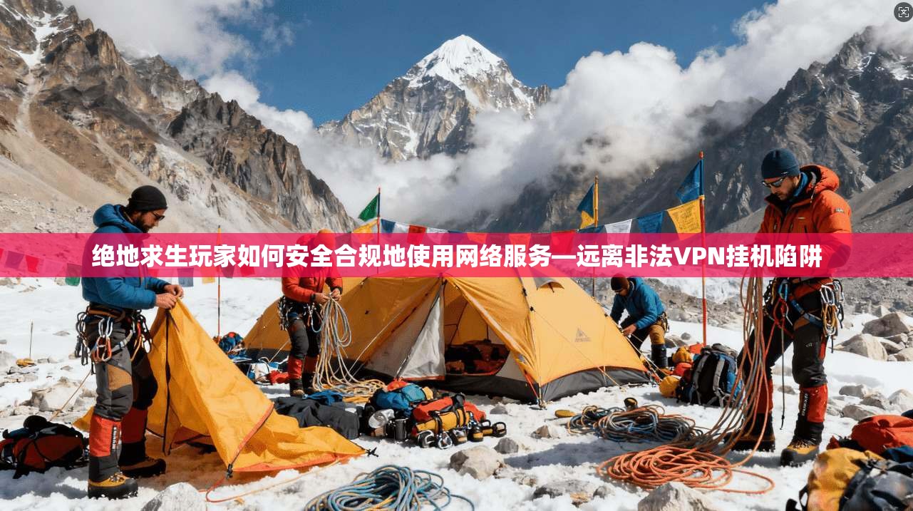 绝地求生玩家如何安全合规地使用网络服务—远离非法VPN挂机陷阱