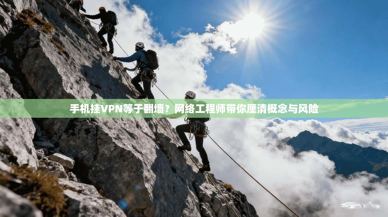 手机挂VPN等于翻墙？网络工程师带你厘清概念与风险