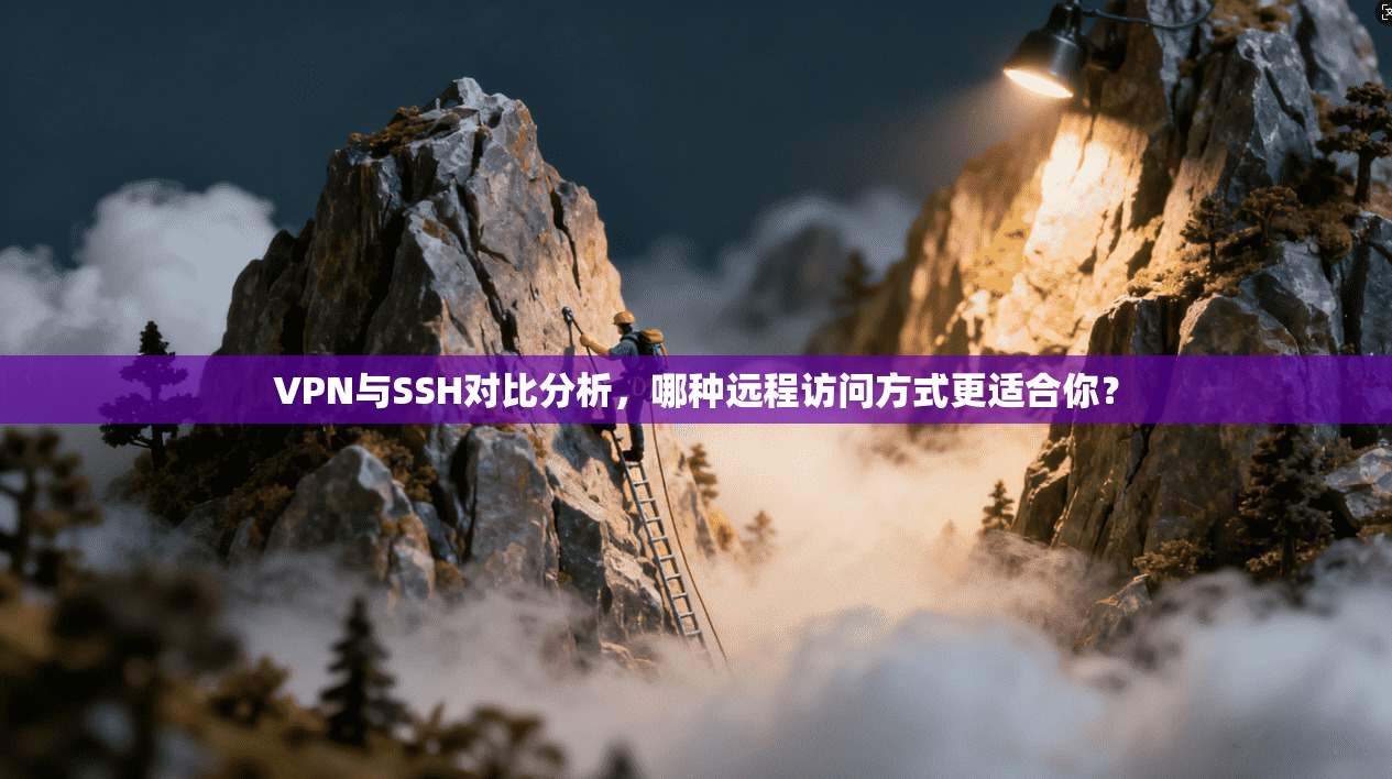 VPN与SSH对比分析，哪种远程访问方式更适合你？