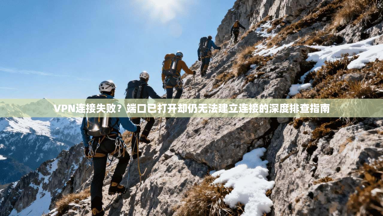 VPN连接失败?端口已打开却仍无法建立连接的深度排查指南