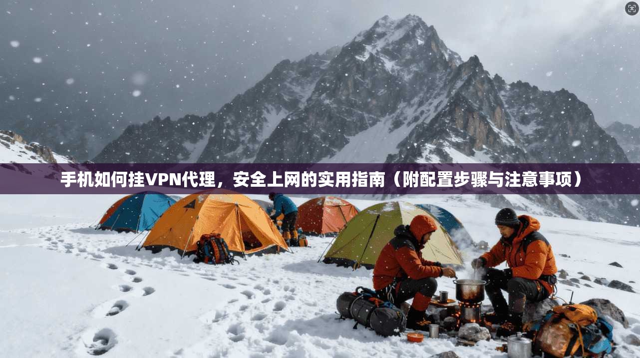 手机如何挂VPN代理，安全上网的实用指南（附配置步骤与注意事项）