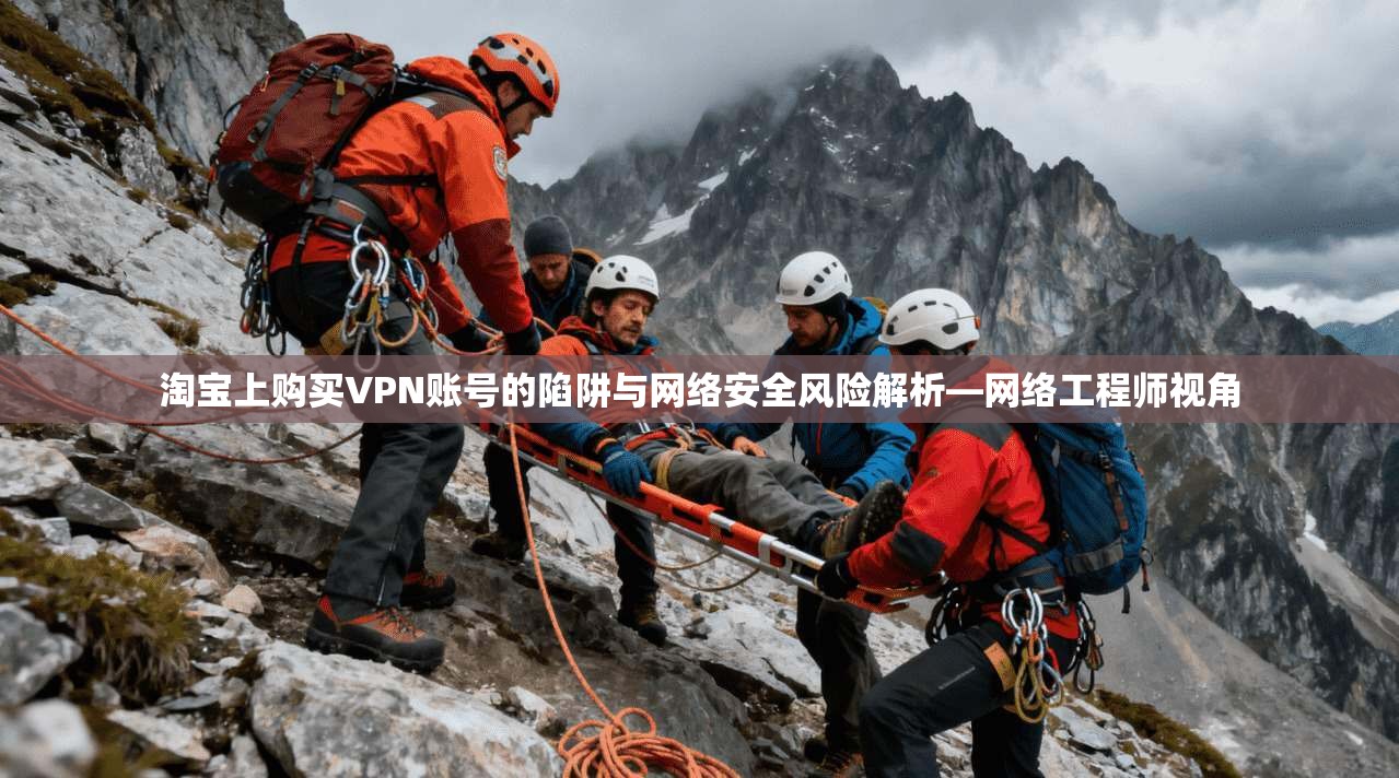淘宝上购买VPN账号的陷阱与网络安全风险解析—网络工程师视角
