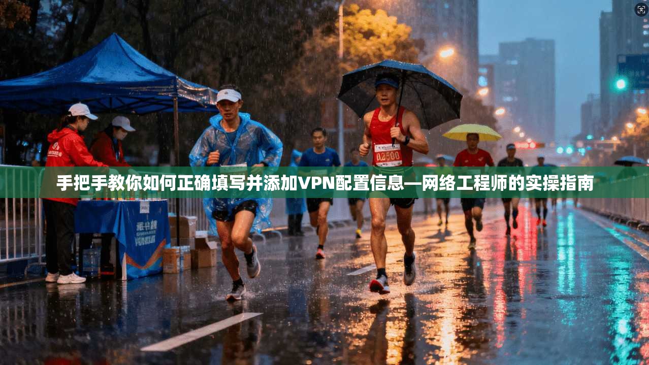 手把手教你如何正确填写并添加VPN配置信息—网络工程师的实操指南