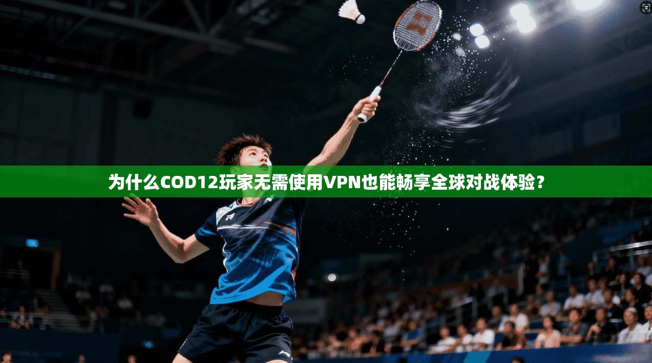 为什么COD12玩家无需使用VPN也能畅享全球对战体验？