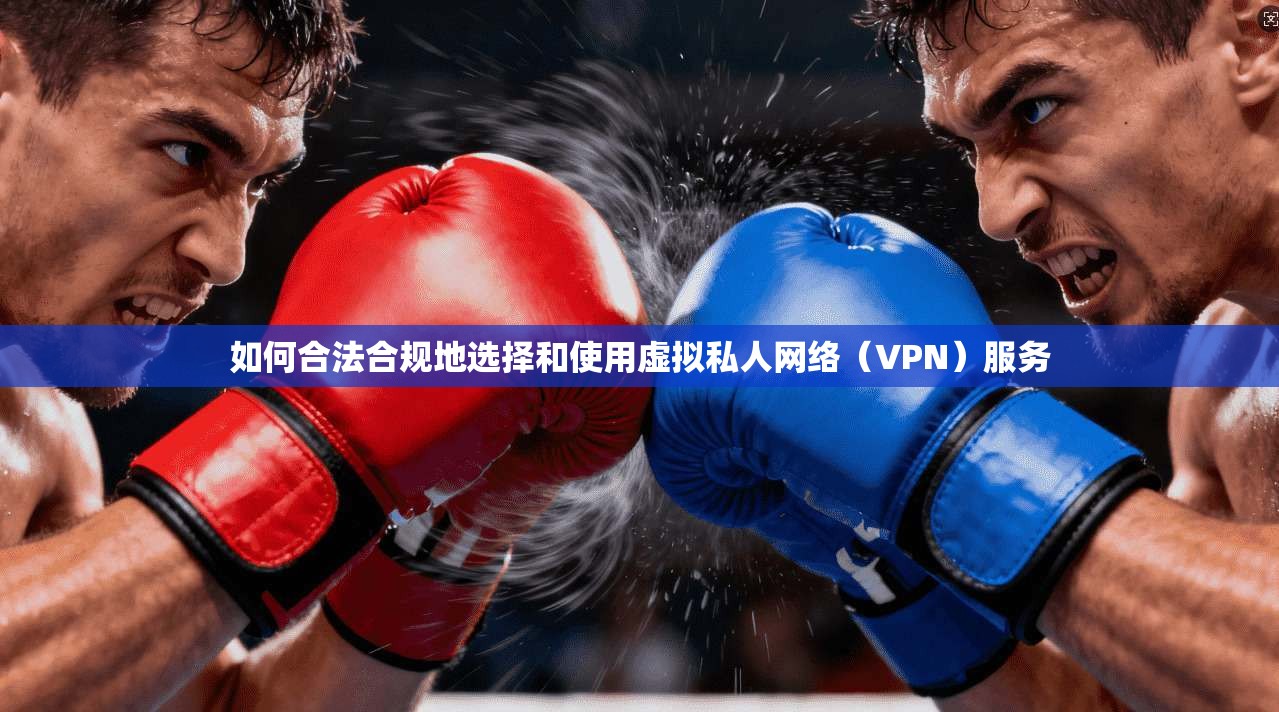 如何合法合规地选择和使用虚拟私人网络（VPN）服务